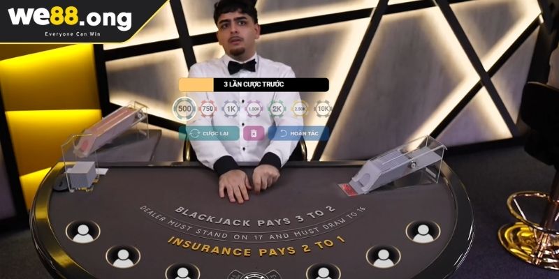 Blackjack WE88 Khám Phá Trò Chơi Hấp Dẫn Nhất Mọi Thời Đại 3 Chiến thuật chơi Blackjack WE88