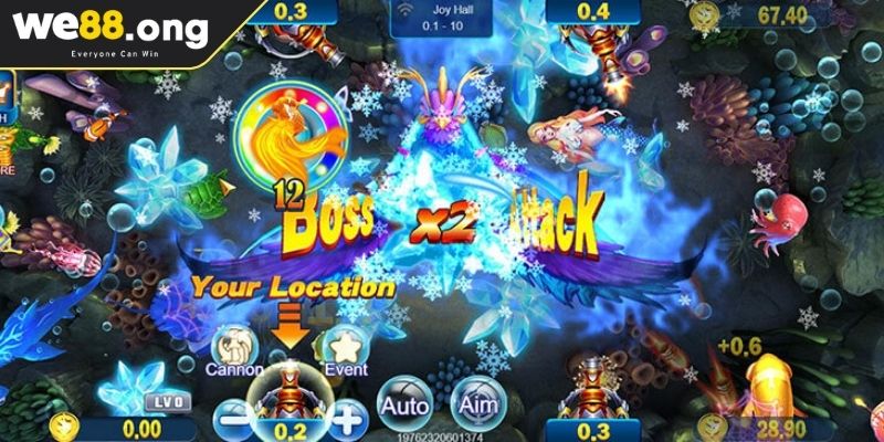 Royal Fishing WE88 Săn Cá Vàng Và Rinh Ngay Quà Khủng 3 Boss trong Royal Fishing WE88