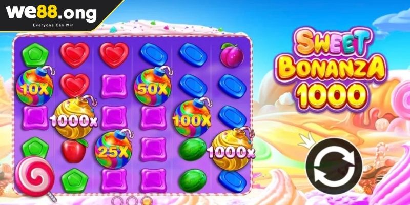 Sweet Bonanza WE88 Thiên Đường Giải Trí Và Thưởng Khủng 2 Các tính năng đặc biệt Sweet Bonanza WE88
