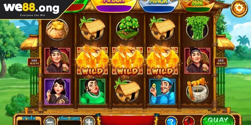 Ăn Khế Trả Vàng WE88 - Luật Dễ Hiểu, Mẹo Quay Hũ Cực Chuẩn 2 Luật chơi game Ăn Khế Trả Vàng tại WE88