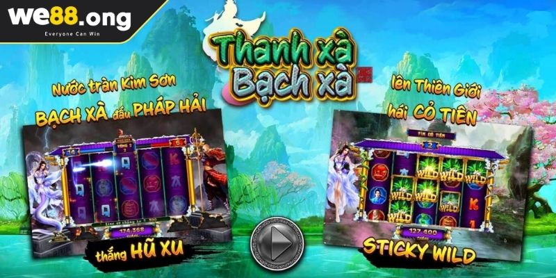 Thanh Xà Bạch Xà WE88 - Trò Chơi Nổ Hũ Với Nhiều Tính Năng 1 Khám phá câu chuyện trong Thanh Xà Bạch Xà WE88